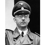 9. Heinrich Himmler (1900-1945): Jefe de las SS y uno de los principales arquitectos del Holocausto. Responsable de la organización y supervisión de los campos de concentración y exterminio.