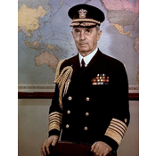 26. William D. Leahy (1875-1959): Almirante de la Flota de los Estados Unidos y jefe de personal del presidente Roosevelt durante la Segunda Guerra Mundial.