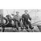 4. Orville y Wilbur Wright (1871-1948, 1867-1912): Inventores estadounidenses que realizaron el primer vuelo en avión en 1903, marcando el inicio de la aviación moderna.