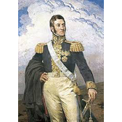23. José de San Martín: Militar argentino, líder de la independencia de Argentina, Chile y Perú, colaboró con Bolívar en la liberación de América del Sur.