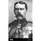 19. Herbert Kitchener (1850-1916): Militar británico conocido por su papel en la conquista de Sudán y su liderazgo en la Segunda Guerra de los Bóers.